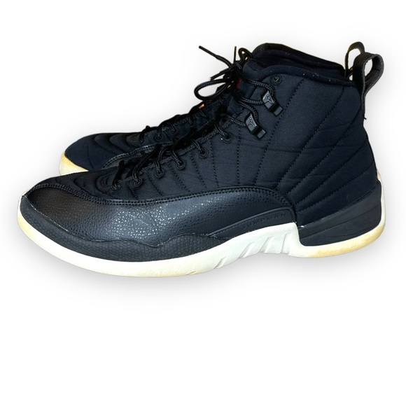 Nike Air Jordan 12 Retro Nylon Black - Size 12 - Picture 4 of 14
